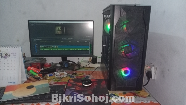 ভিডিও এডিটিং এর ব্যবহৃত পিসি বিক্রয় করা হবে